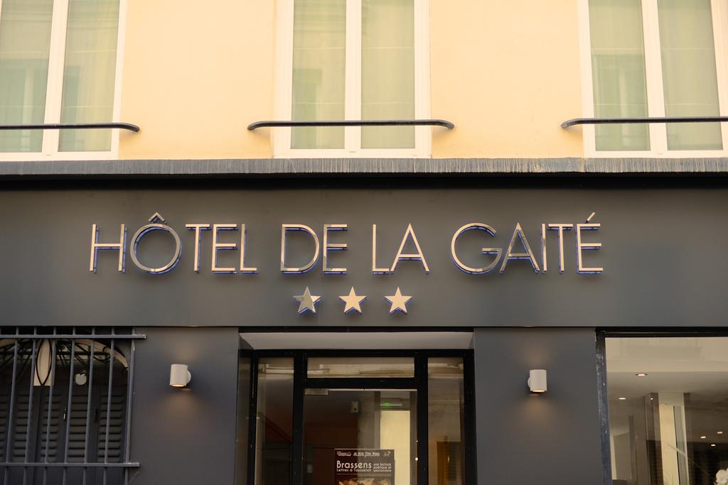 Hotel De La Gaite Paris Exterior photo